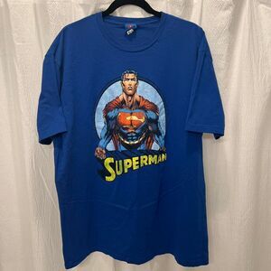 Vintage blue Superman graphic T-shirt